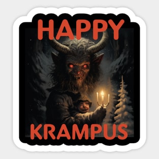 Happy Krampus Sticker